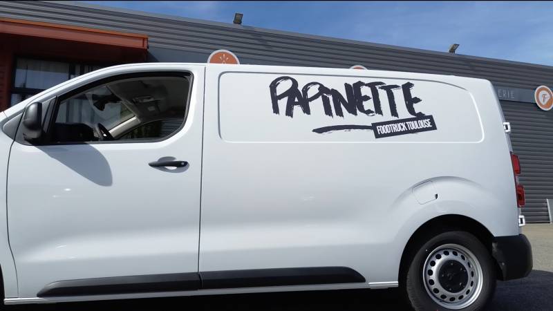 Covering pour Papinette le fameux foodtruck toulousain